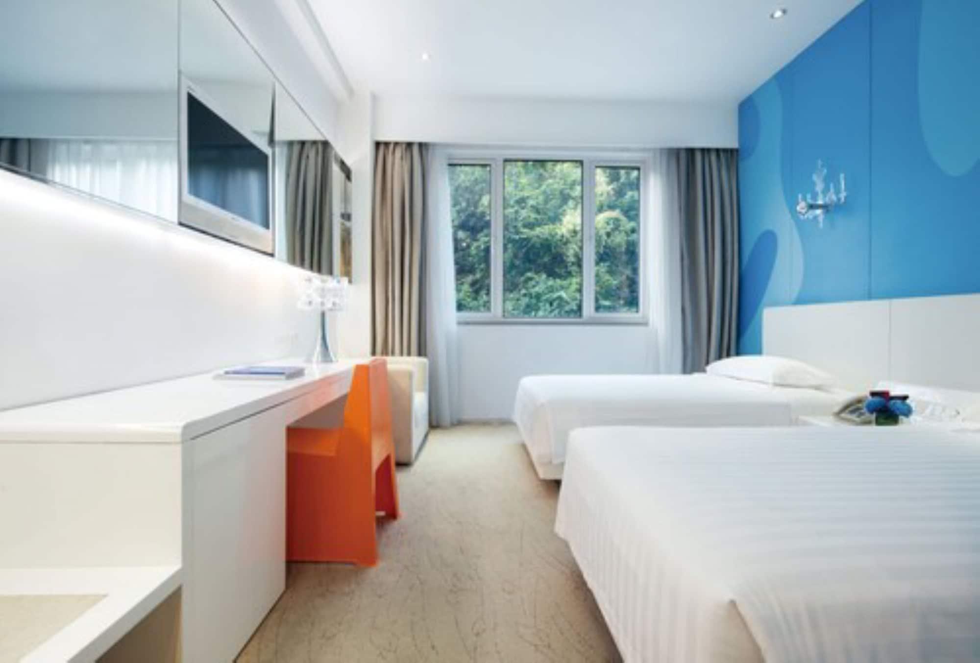 Otique Aqua Hotel Shenzhen Exteriör bild