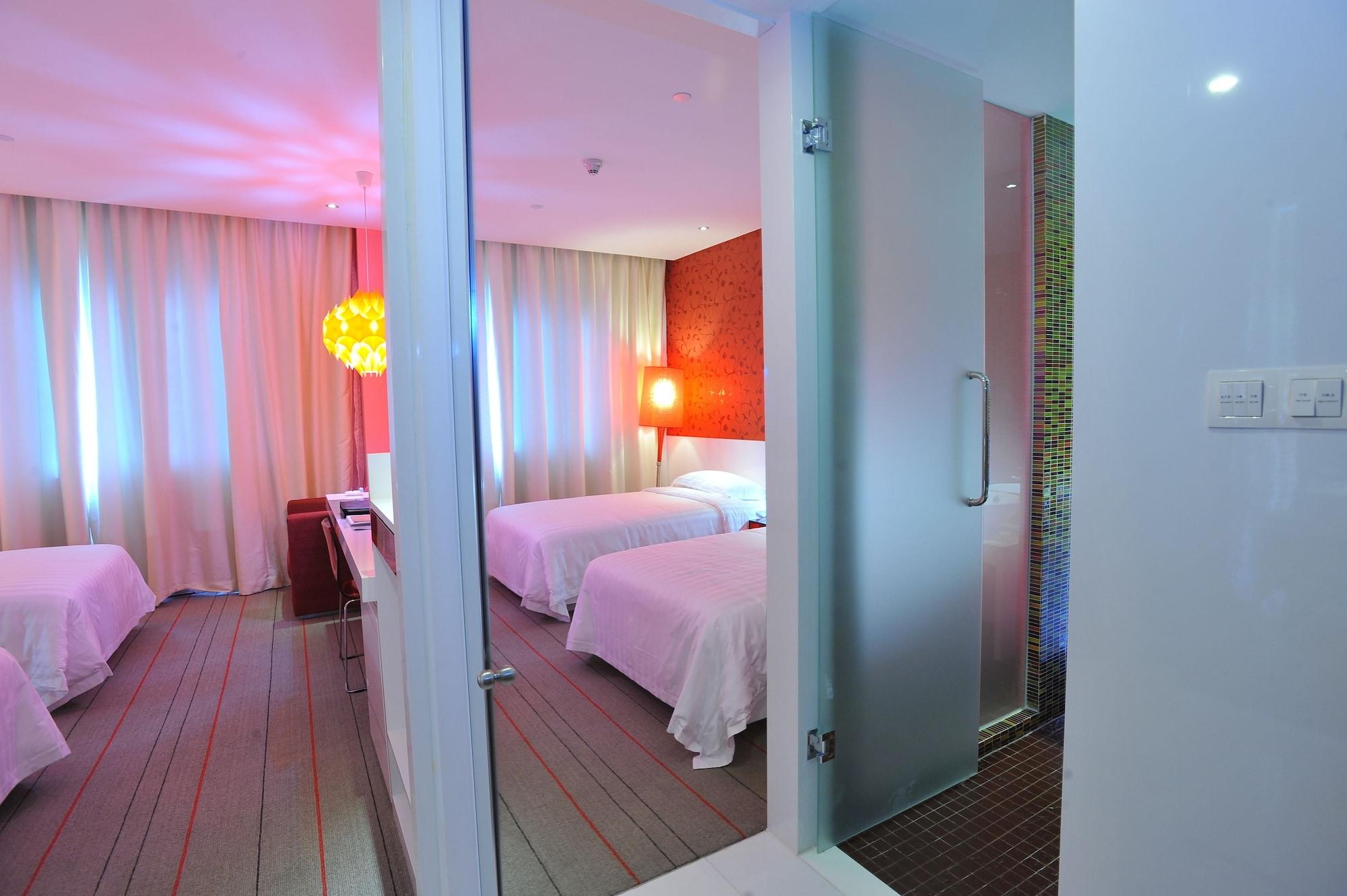 Otique Aqua Hotel Shenzhen Exteriör bild