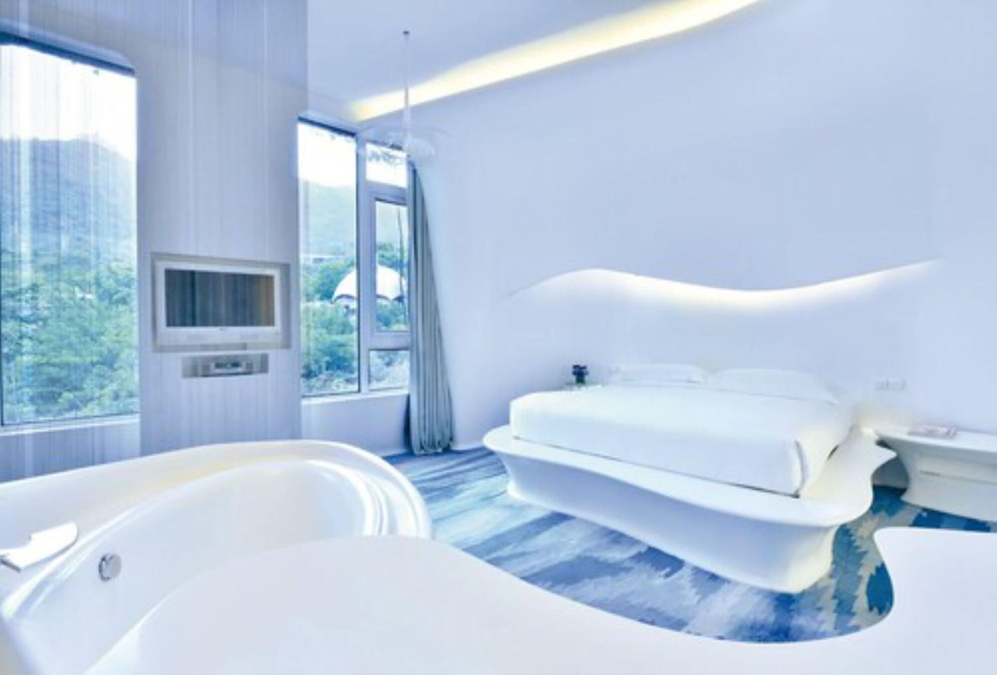 Otique Aqua Hotel Shenzhen Exteriör bild
