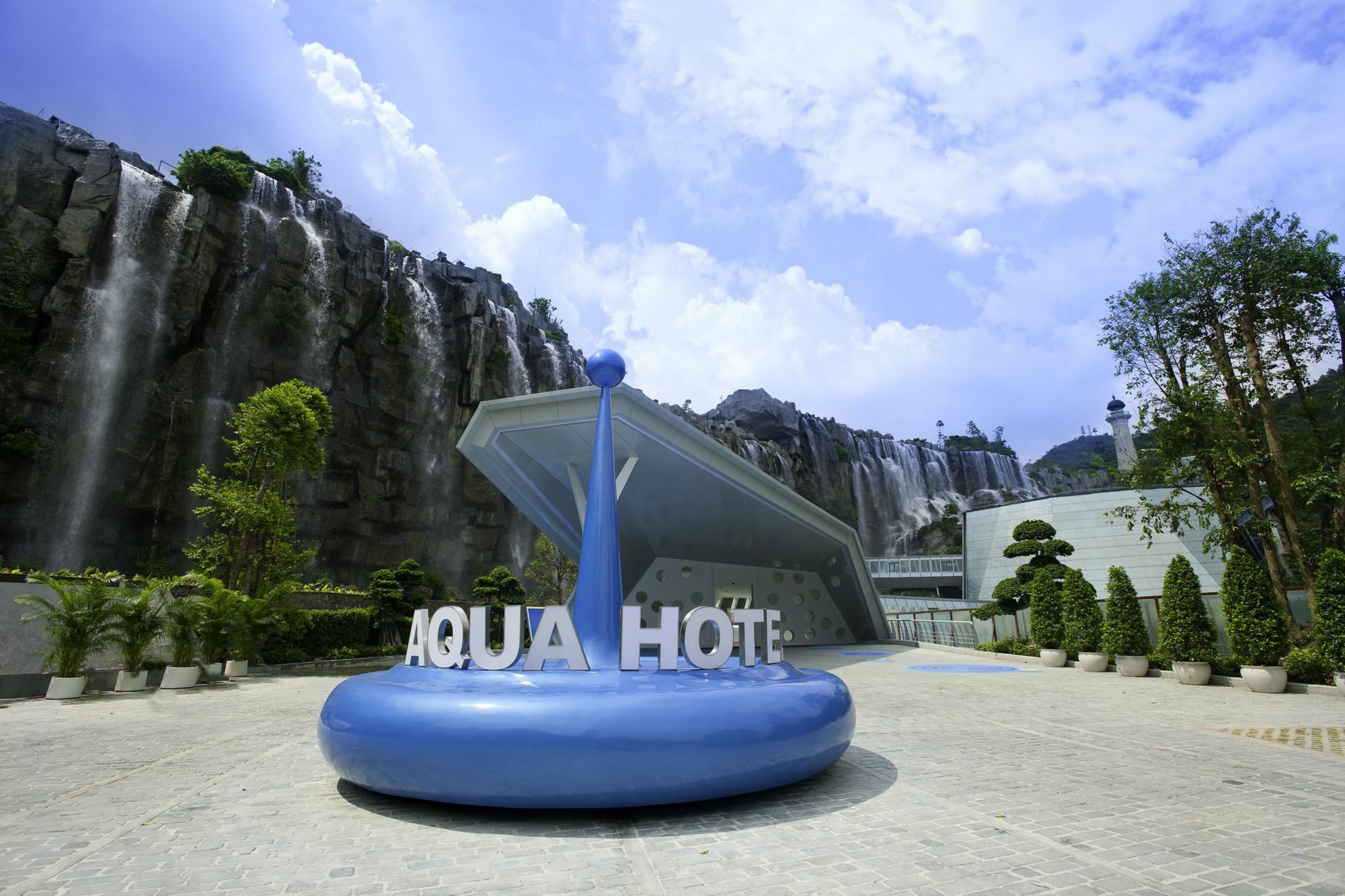 Otique Aqua Hotel Shenzhen Exteriör bild
